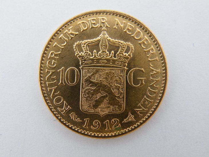 10 gulden munt